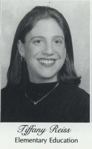 Tiffany Reiss in the 1995 Didascaleion yearbook